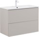 AQUANET Тумба под раковину Арт 90 бежевый AQUANET-343968