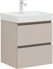 AQUANET Тумба под раковину Вега 2.0 50 бежевый AQUANET-362541