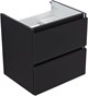 AQUANET Тумба под раковину Вега 2.0 50 черный AQUANET-362542
