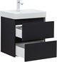 AQUANET Тумба под раковину Вега 2.0 50 черный AQUANET-362542