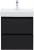 AQUANET Тумба под раковину Вега 2.0 50 черный AQUANET-362542