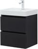 AQUANET Тумба под раковину Вега 2.0 50 черный AQUANET-362542