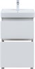 AQUANET Тумба под раковину Вега 50 напольная белый глянец AQUANET-362545