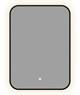 AQUANET Зеркало Контур 500х700 LED TX черный AQUANET-367648