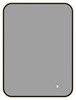 AQUANET Зеркало Контур 600х800 LED TX черный AQUANET-367649