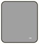 AQUANET Зеркало Контур 800х700 LED TX антипар, черный AQUANET-367662