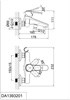 DK Смеситель для ванны с душем Rhein.Marx DA1393201 DA1393201