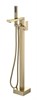 DK Напольный смеситель для ванны с душем Bayern.Liszt DA1516007 матовое золото DA1516007