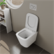 DK Комплект Унитаз подвесной безободковый Berlin DT1436016, 490*340*350мм, сиденье микролифт, белый+Инсталляция рамная скрытого монтажа DI8055119, 550*100*1190мм, для подвесного унитаза, универсальная+Клавиша смыва Quadro DB1519016, белый DS1431602