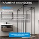 ABBER Eins Душевой уголок квадратный двери распашные размер 90x90 см, профиль - черный / стекло - прозрачное AG06099B