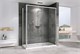 ABBER Komfort Душевой уголок прямоугольный двери раздвижные размер 140x90 см, профиль - хром / стекло - прозрачное AG93140-S92