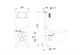 AQUATEK SET ЕВРОПА T-17-KDI14 (рама INS-0000017 +клавиша KDI-0000014 +крепеж KKI-0000002 +унитаз ЕВРОПА AQ1900T-00 с тонким сиденьем sc) SET AQUATEK ЕВРОПА T-17-KDI14