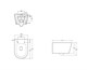 AQUATEK SET ОБЕРОН T KDI10 (рама Standard INS-0000012 с клавишей KDI-0000010 и крепежом KKI-0000002 +унитаз ОБЕРОН AQ1365T-00 с сиденьем sc) SET AQUATEK ОБЕРОН T KDI10