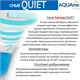 AQUAme Унитаз подвесной с сиденьем SoftClose, смыв QUIET, скрытый крепеж. 520x365x360 AQM2002LPRO