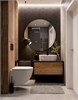 AQUAme Унитаз подвесной с сиденьем SoftClose, смыв QUIET, скрытый крепеж. 520x365x360 AQM2002LPRO