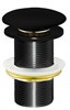 CREAVIT Донный клапан ЧЕРНЫЙ SF032-S SF032-S