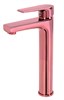 CREAVIT Cмеситель для раковины SHARP РОЗОВОЕ ЗОЛОТО с донным клапаном SR6500C