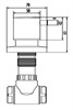 CREAVIT Кран встраиваемый БЕЛЫЙ МАТОВЫЙ AC50L.MBY AC50L.MBY
