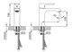 CREAVIT Cмеситель для раковины STILO SL1500 SL1500