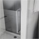 AZARIO Душевая дверь Шанхай 1400х1950 раздвижная, прозрачное стекло 6 мм, профиль матовый графит (AZ-Y43-140-MGR-CL) AZ-Y43-140-MGR-CL