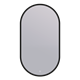 DK Зеркало  Мюнхен (M?nchen) Лайт 90х45 черный (MMUC9045LTBLK) DQMMUC9045LTBLK