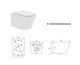 AQUATEK SET ЛИБРА T-016/INS14 (рама INS-0000014+крепеж KKI-0000002+KDI-0000016+унитаз ЛИБРА AQ1505T-00 с тонким сиденьем soft-close) SET AQUATEK ЛИБРА T-016/INS14