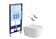 AQUATEK SET ПОЛАРИС (рама Standard INS-0000012+унитаз ПОЛАРИС AQ0700-01 с тонким сиденьем soft-close+ крепеж KKI-0000002) SET AQUATEK ПОЛАРИС