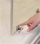RAVAK Душевые двери раздвижные BLSDP2-100 профиль черный, прозрачное стекло Transparent X0PMA0300Z1