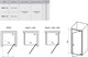 RAVAK Душевые двери поворотные PDOP1-90 профиль черный, прозрачное стекло Transparent 03G70300Z1