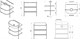 RAVAK Yard Тумба под умывальник Напольная, крепится к стене ширина 40 см, белый D80000E004