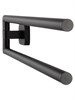WONZON & WOGHAND Полотенцедержатель поворотный GRAFFITY, Темный графит (WW-9331) WW-9331