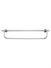 WONZON & WOGHAND Полотенцедержатель с полкой SIMPLE, Хром (WW-6581) WW-6581