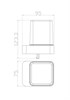WONZON & WOGHAND Дозатор мыла LOTTE, Брашированное золото (WW-5252-BG) WW-5252-BG