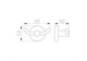 WONZON & WOGHAND Двойной крючок для ванной EASY, Хром (WW-8125) WW-8125