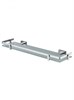 WONZON & WOGHAND Стеклянная полка для ванной FLAT, Хром (WW-9727) WW-9727