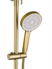 WONZON & WOGHAND Душевая система BRILLIANT, Брашированное золото (WW-88047079-BG) WW-88047079-BG