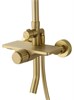 WONZON & WOGHAND Душевая система CLICK, Брашированное золото (WW-N3S962-BG) WW-N3S962-BG