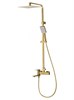 WONZON & WOGHAND Душевая система EDGE, Брашированное золото (WW-88739003-BG) WW-88739003-BG