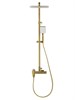 WONZON & WOGHAND Душевая система EDGE, Брашированное золото (WW-88739003-BG) WW-88739003-BG
