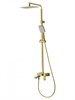 WONZON & WOGHAND Душевая система FIT, Брашированное золото (WW-88739009-BG) WW-88739009-BG