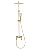 WONZON & WOGHAND Душевая система FIT, Брашированное золото (WW-88739009-BG) WW-88739009-BG