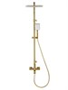 WONZON & WOGHAND Душевая система FLEX, Брашированное золото (WW-88047072-BG) WW-88047072-BG