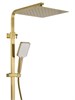 WONZON & WOGHAND Душевая система FLEX, Брашированное золото (WW-88047072-BG) WW-88047072-BG