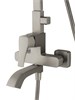 WONZON & WOGHAND Душевая система FLEX, Брашированный никель (WW-88047072-BN) WW-88047072-BN