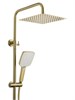 WONZON & WOGHAND Душевая система FORZA, Брашированное золото (WW-739031-BG) WW-739031-BG