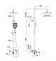 WONZON & WOGHAND Душевая система FORZA, Хром (WW-739031-CR) WW-739031-CR