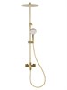 WONZON & WOGHAND Душевая система FRAME, Брашированное золото (WW-88739010-BG) WW-88739010-BG