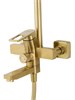 WONZON & WOGHAND Душевая система FRAME, Брашированное золото (WW-88739010-BG) WW-88739010-BG