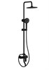 WONZON & WOGHAND Душевая система Line, Черный матовый (WW-AE3354-MB) WW-AE3354-MB