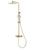 WONZON & WOGHAND Душевая система STICK, Брашированное золото (WW-88739017-BG) WW-88739017-BG